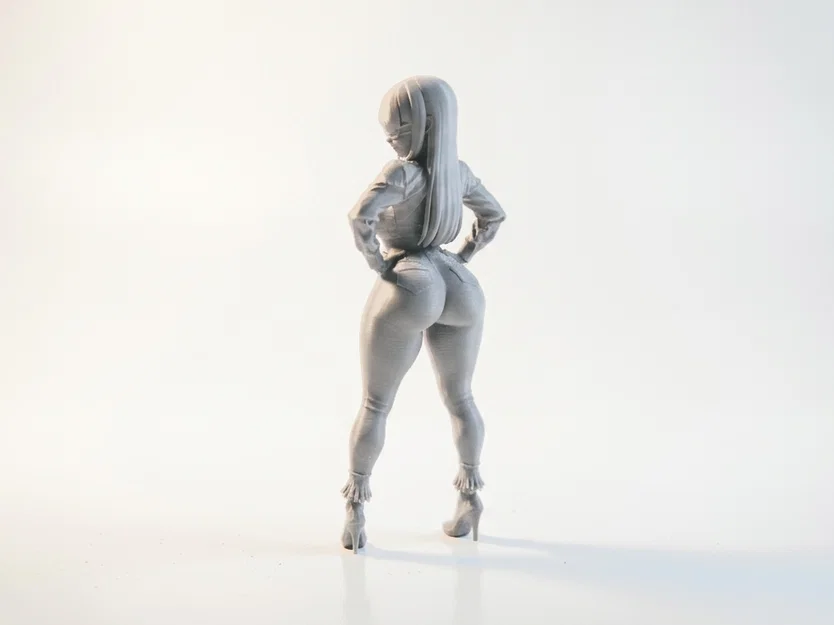 Tượng Nữ Nhân Vật 3D Printable - Mẫu Tượng Sưu Tầm Đẹp Mắt - Image 2