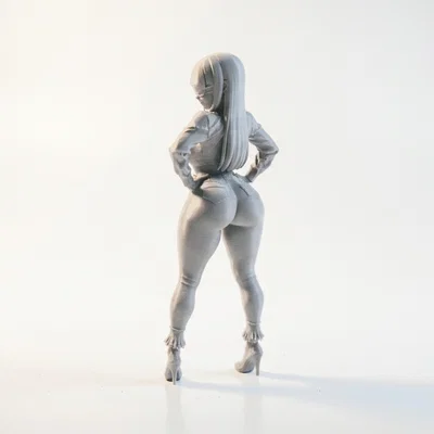Tượng Nữ Nhân Vật 3D Printable - Mẫu Tượng Sưu Tầm Đẹp Mắt
