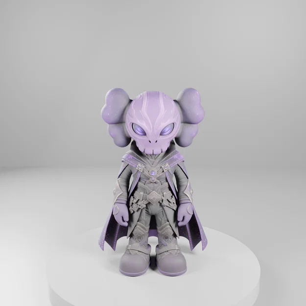 Mô hình Alien x Kaws (Cách điệu) - Image 1