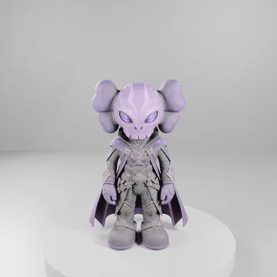 Mô hình Alien x Kaws (Cách điệu)