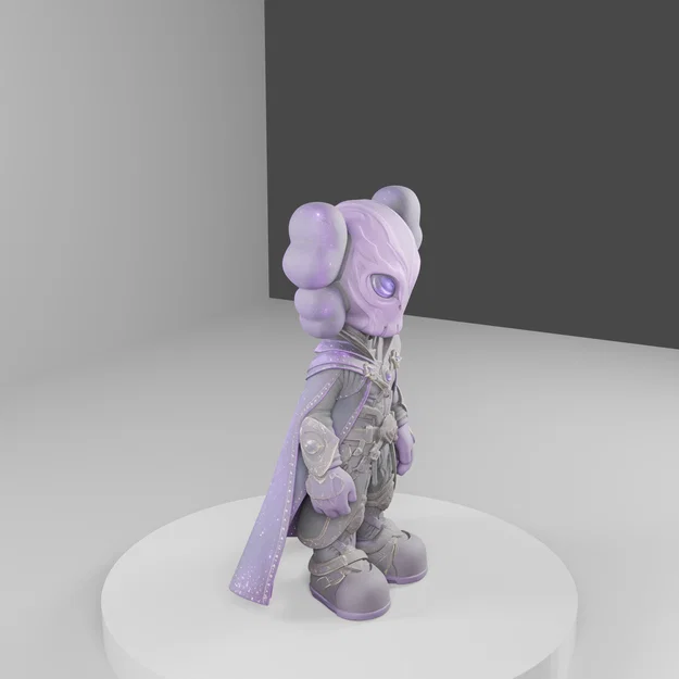 Mô hình Alien x Kaws (Cách điệu) - Image 3