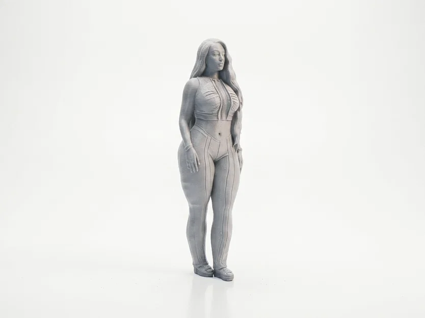 Mô hình Figurine Phụ Nữ Đường Cong Quyến Rũ - File STL In 3D - Image 2