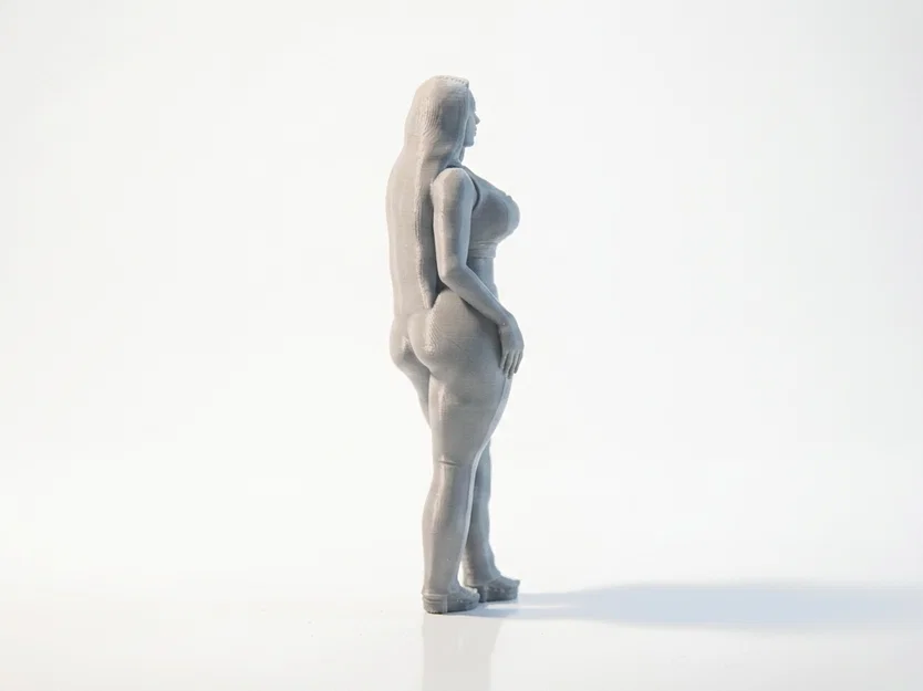 Mô hình Figurine Phụ Nữ Đường Cong Quyến Rũ - File STL In 3D - Image 3