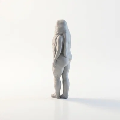 Mô hình Figurine Phụ Nữ Đường Cong Quyến Rũ - File STL In 3D