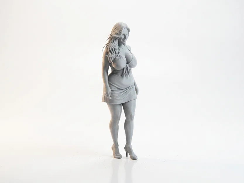 Tượng Nữ Điêu Khắc Quyến Rũ - Mô Hình In 3D Độc Đáo - Image 2