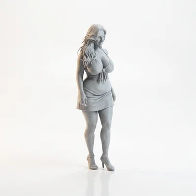 Tượng Nữ Điêu Khắc Quyến Rũ - Mô Hình In 3D Độc Đáo