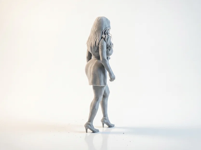 Tượng Nữ Điêu Khắc Quyến Rũ - Mô Hình In 3D Độc Đáo - Image 3