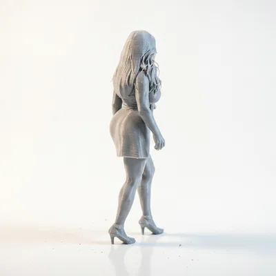 Tượng Nữ Điêu Khắc Quyến Rũ - Mô Hình In 3D Độc Đáo