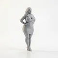 Mô hình tượng nữ Thick Lady – Tệp STL in 3D nghệ thuật - Thumbnail 2