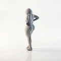 Mô hình tượng phụ nữ dáng đầy đặn in 3D (Curvy Woman Figurine) - Thumbnail 4