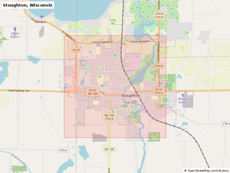 Stoughton, Wisconsin, Hoa Kỳ - Mô hình địa hình 3D thu nhỏ - Image 7