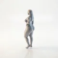 Mô hình tượng phụ nữ dáng đứng tự tin (Thick Lady Arms Akimbo) in 3D - Thumbnail 4