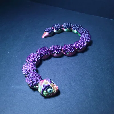 Flexi Gem Snake - Mô hình rắn khớp nối đính đá quý