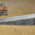 Bed Scraper - Carbon Fiber (Dụng cụ cạo bàn in) - Thumbnail 3