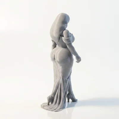 Mô Hình Tượng Nữ Sang Trọng - File In 3D Đẹp Mắt
