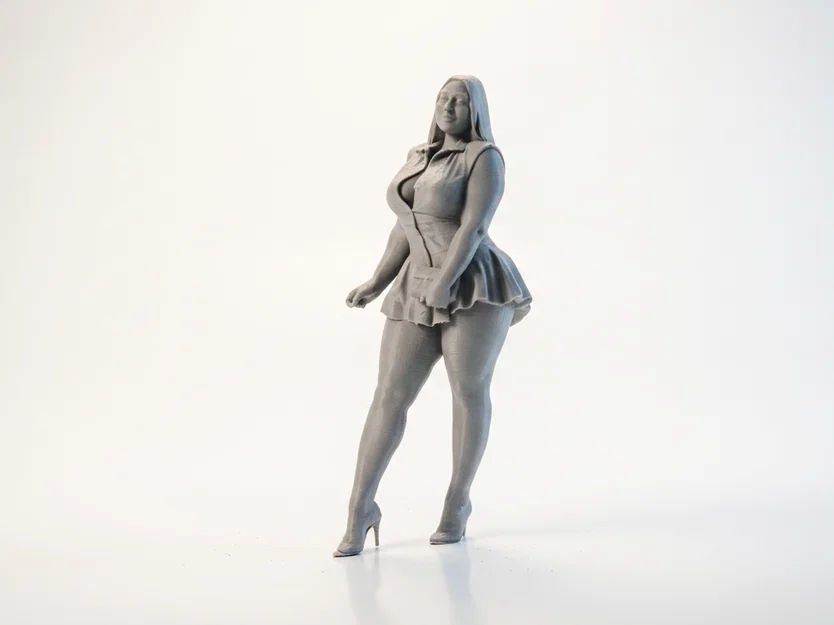 Mô hình tượng nữ giới quyến rũ - File 3D in ấn - Image 2