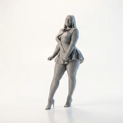 Mô hình tượng nữ giới quyến rũ - File 3D in ấn
