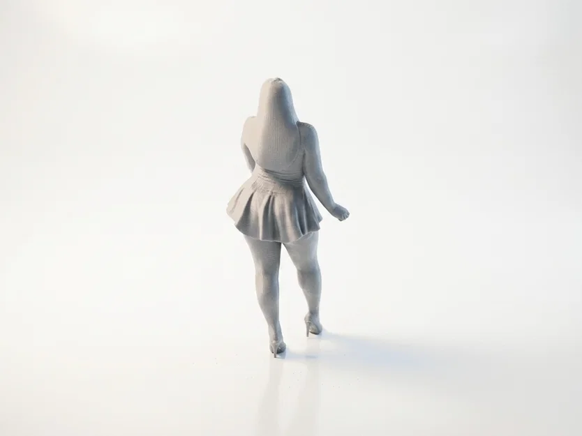Mô hình tượng nữ giới quyến rũ - File 3D in ấn - Image 4