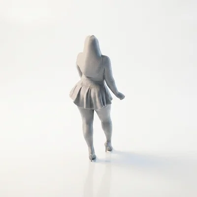 Mô hình tượng nữ giới quyến rũ - File 3D in ấn