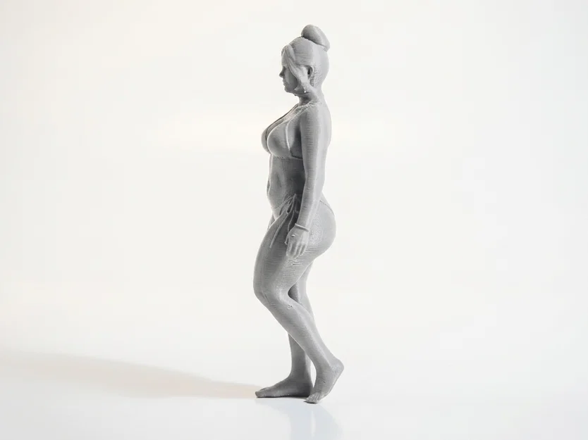Mô hình 3D Cô gái Bikini đường cong quyến rũ - Image 4