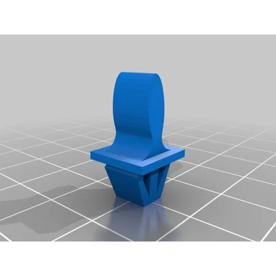 Ngàm kẹp nhựa thay thế cho nắp bộ lọc khí lò sưởi (DIY 3D Print)