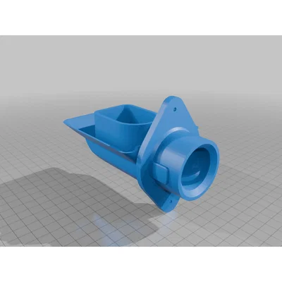 Thiết bị chuyển hướng nước mưa (Rain Spout Diverter) cho ống 3x3