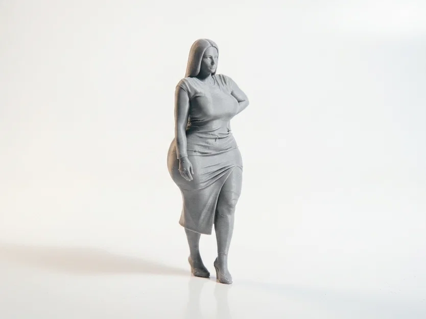 Tượng Phụ Nữ Quyến Rũ - Mô Hình In 3D Đầy Nghệ Thuật - Image 2