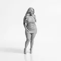 Mô hình tượng phụ nữ Curvy - File in 3D nghệ thuật - Thumbnail 2