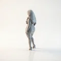Mô hình tượng phụ nữ Curvy - File in 3D nghệ thuật - Thumbnail 4