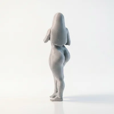 Mô hình tượng nữ Thick Lady in 3D
