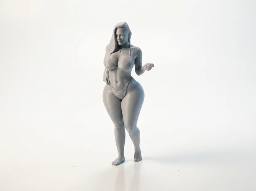 Mô hình Tượng Nữ với Đường nét Quyến rũ - File 3D In ấn - Image 1