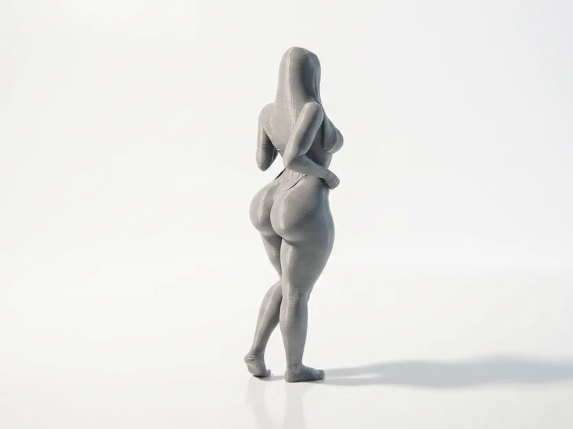 Mô hình Tượng Nữ với Đường nét Quyến rũ - File 3D In ấn - Image 3