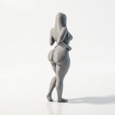 Mô hình Tượng Nữ với Đường nét Quyến rũ - File 3D In ấn