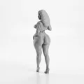 Mô hình tượng nữ dáng đầy đặn (Thick Lady) - File 3D in ấn - Thumbnail 1