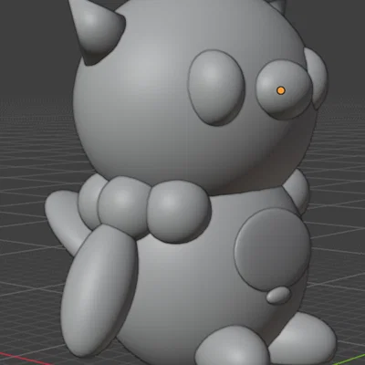Mô hình 3D Oshawott Chibi đáng yêu - File in 3D chất lượng cao