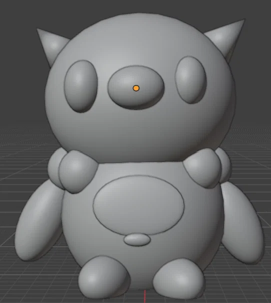 Mô hình 3D Oshawott Chibi đáng yêu - File in 3D chất lượng cao - Image 3