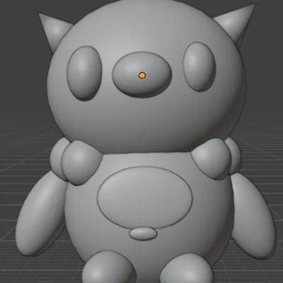 Mô hình 3D Oshawott Chibi đáng yêu - File in 3D chất lượng cao