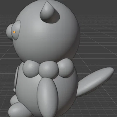 Mô hình 3D Oshawott Chibi đáng yêu - File in 3D chất lượng cao
