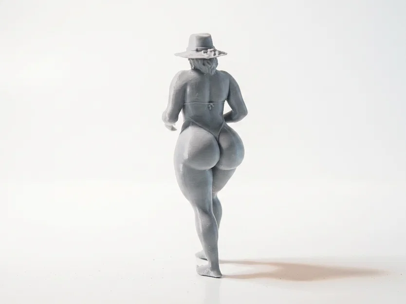 Mô hình nhân vật nữ đầy đặn - File in 3D - Image 3