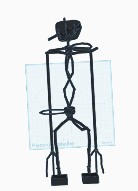 Mô hình nhân vật Bacteria Backroom (STL) in 3D độc đáo - Image 1