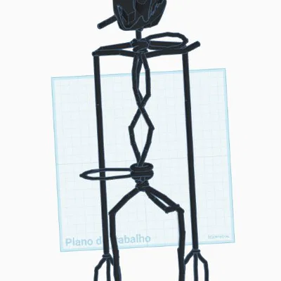 Mô hình nhân vật Bacteria Backroom (STL) in 3D độc đáo