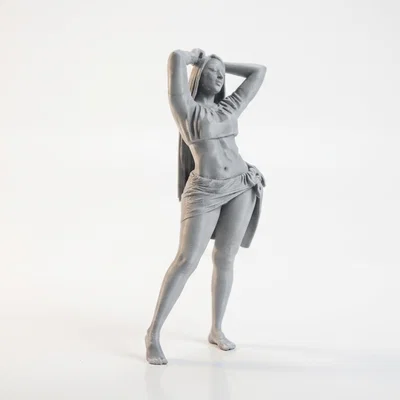 Mô hình tượng người phụ nữ nhảy múa in 3D