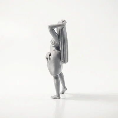 Mô hình tượng người phụ nữ nhảy múa in 3D