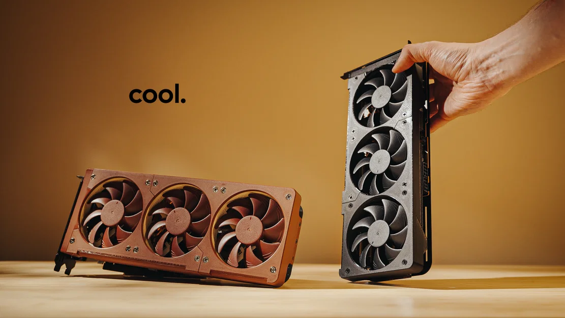 Ốp tản nhiệt tùy chỉnh cho GPU Powercolor Reaper AMD RX 9070 XT - Image 1