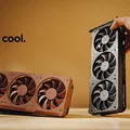 Ốp tản nhiệt tùy chỉnh cho GPU Powercolor Reaper AMD RX 9070 XT - Thumbnail 1