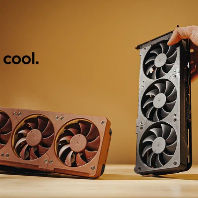 Ốp tản nhiệt tùy chỉnh cho GPU Powercolor Reaper AMD RX 9070 XT