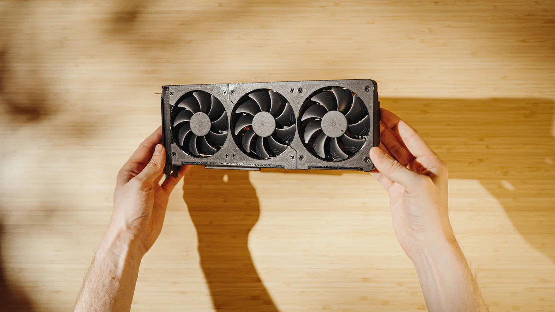 Ốp tản nhiệt tùy chỉnh cho GPU Powercolor Reaper AMD RX 9070 XT - Image 3
