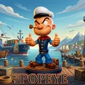 Mô hình 3D thủy thủ Popeye cực chất cho người hâm mộ hoạt hình - Thumbnail 1