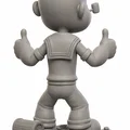 Mô hình 3D thủy thủ Popeye cực chất cho người hâm mộ hoạt hình - Thumbnail 6