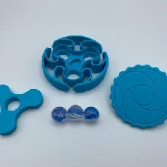 Mô hình đồ chơi xoay tròn 3D lắp ráp độc đáo